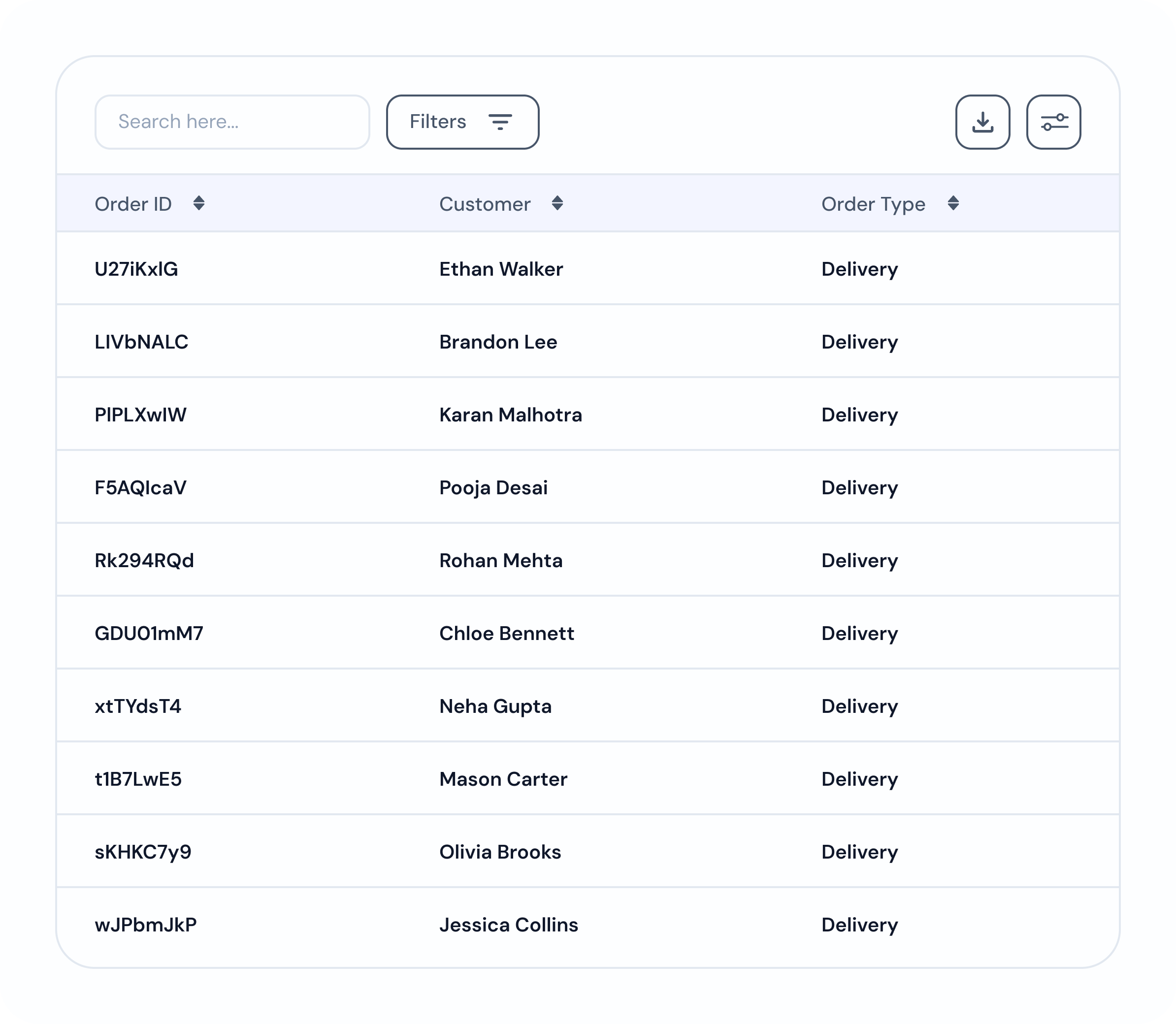 Uber driver network for fulfillment
